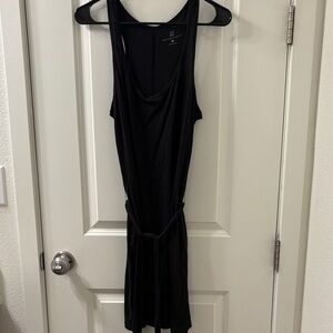 New York & Company Casual Black Tank Top Dress